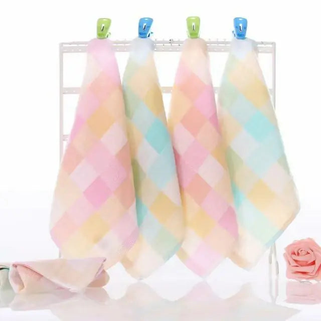 Toallas de algodón para bebé - Tela absorbente de doble capa