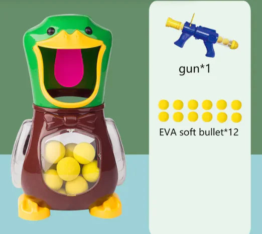 Juego de Tiro con Bomba de Aire y Pistola de Balas Blandas