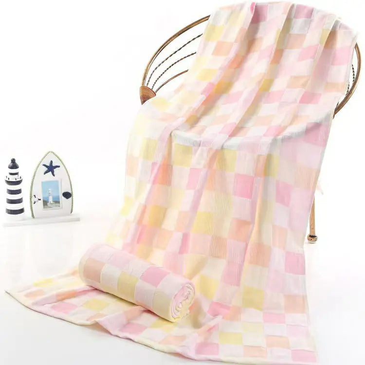 Toallas de algodón para bebé - Tela absorbente de doble capa