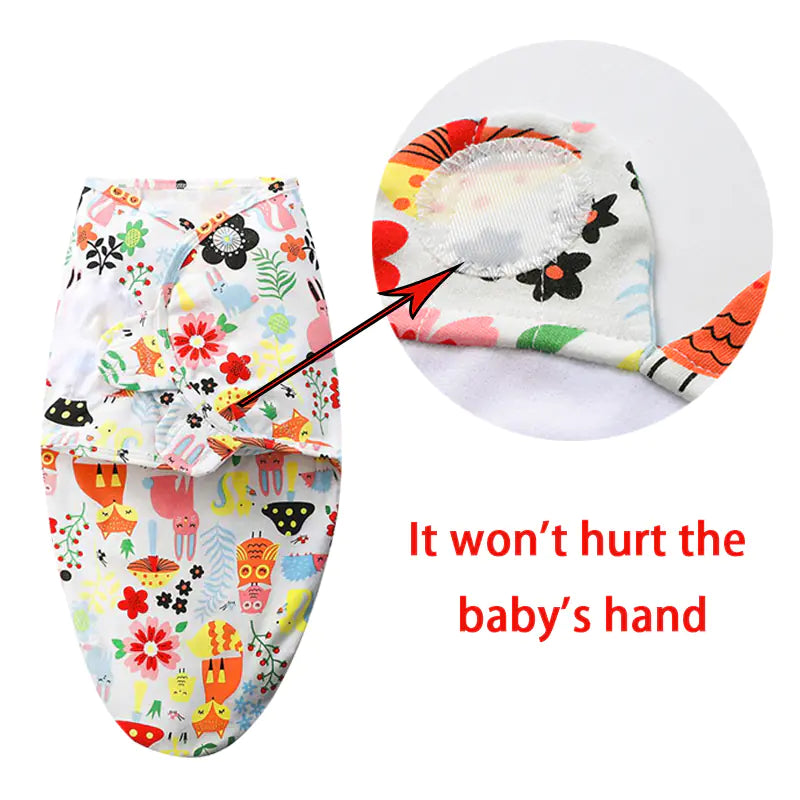 Saco de dormir tipo capullo para recién nacido, manta envolvente de 0 a 6 meses