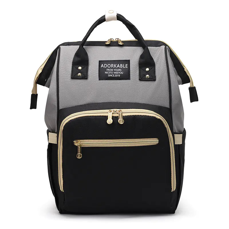 Bolsa de pañales ligera para bebé con gran capacidad