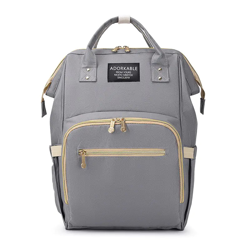 Bolsa de pañales ligera para bebé con gran capacidad