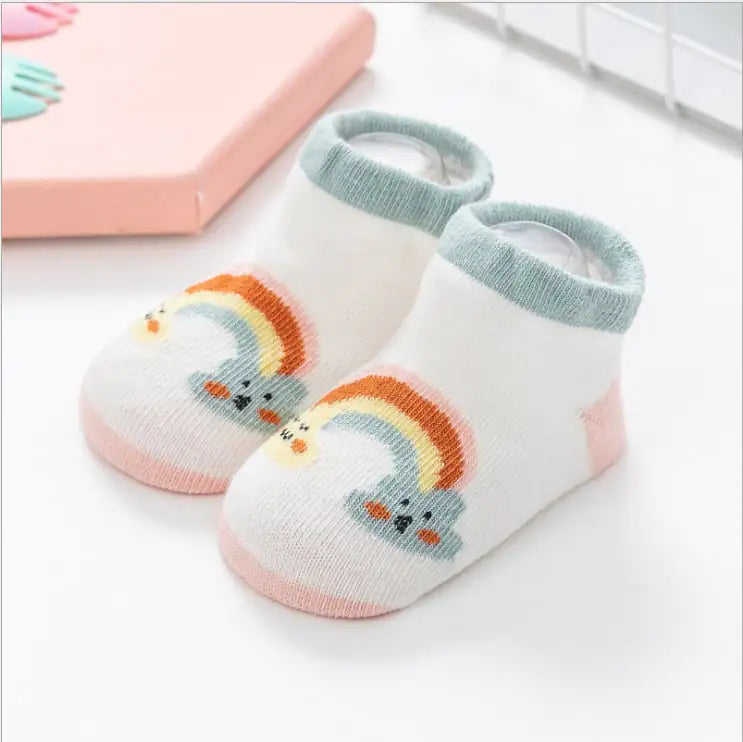 Calcetines de suelo para bebés y niños - Diseño dispensador