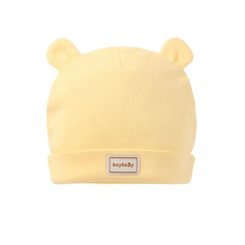 Gorro de doble capa para recién nacidos, ideal para primavera y otoño