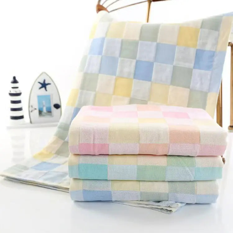 Toallas de algodón para bebé - Tela absorbente de doble capa