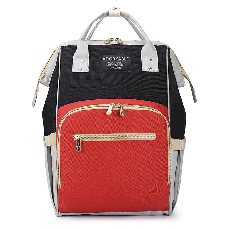 Bolsa de pañales ligera para bebé con gran capacidad