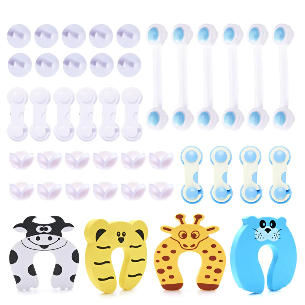 Juego de seguridad infantil TC20 con cierres y cubiertas protectoras