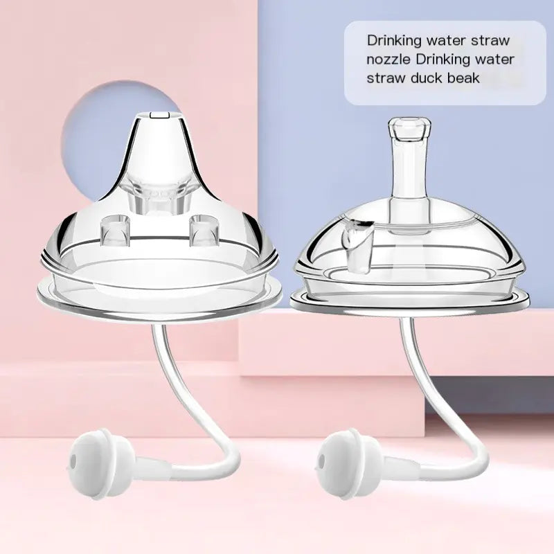 Biberón de silicona para el destete y para combatir los gases.