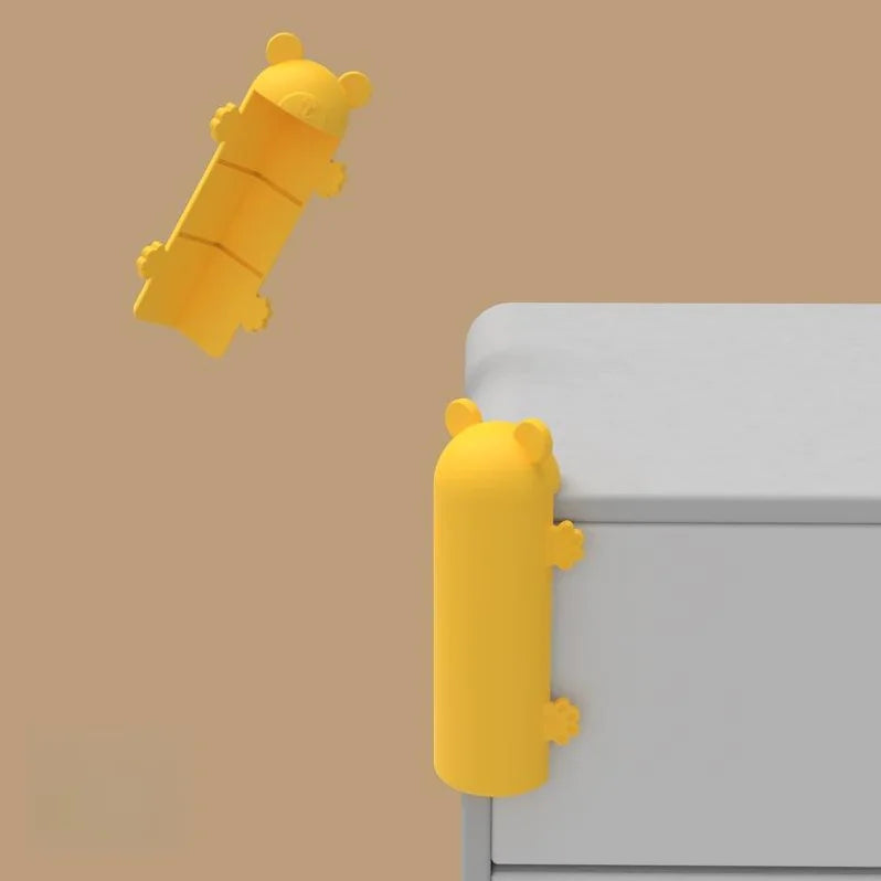 Protectores de esquinas anticolisión de silicona recortable en 3D