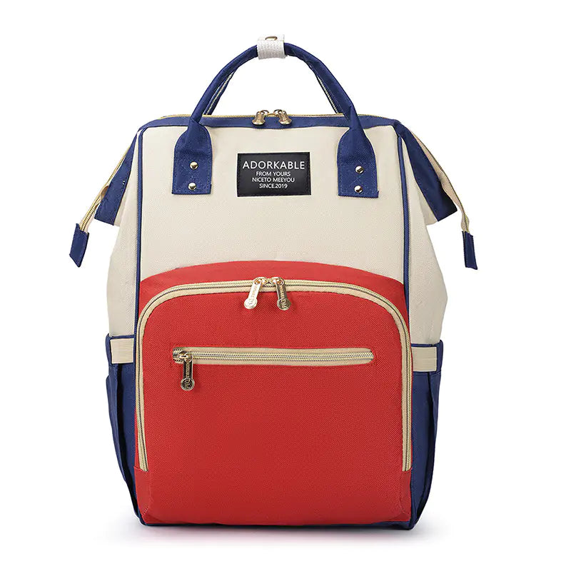 Bolsa de pañales ligera para bebé con gran capacidad