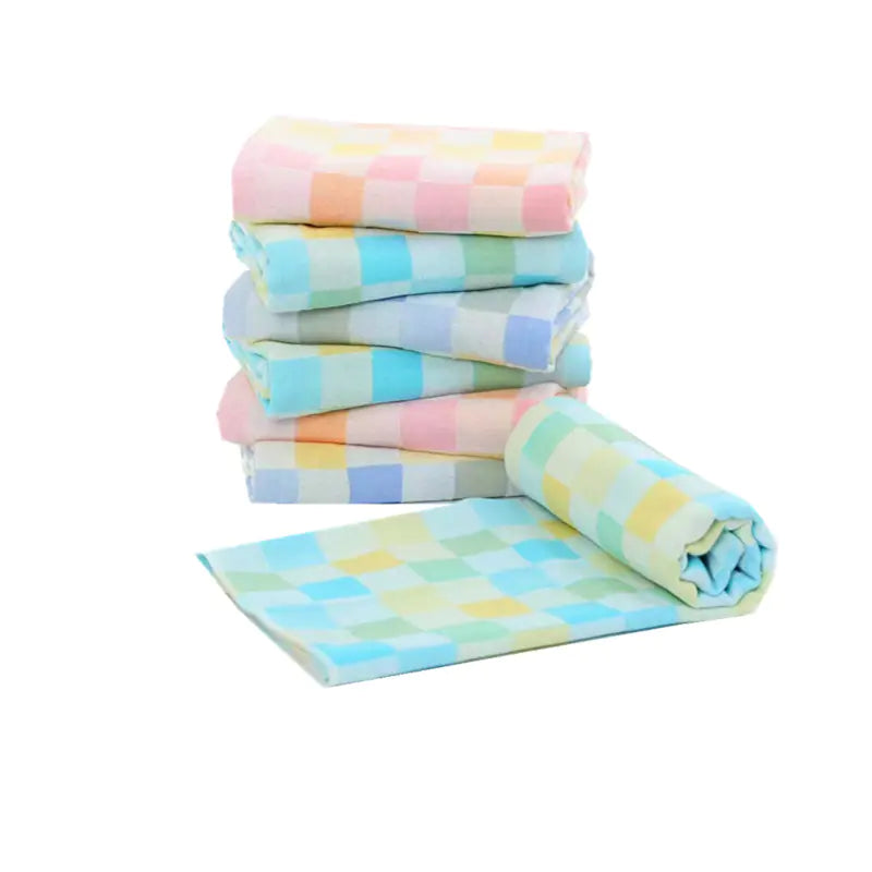 Toallas de algodón para bebé - Tela absorbente de doble capa