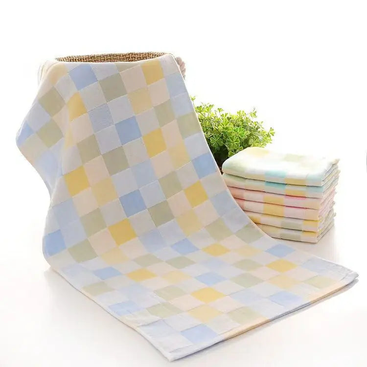 Toallas de algodón para bebé - Tela absorbente de doble capa