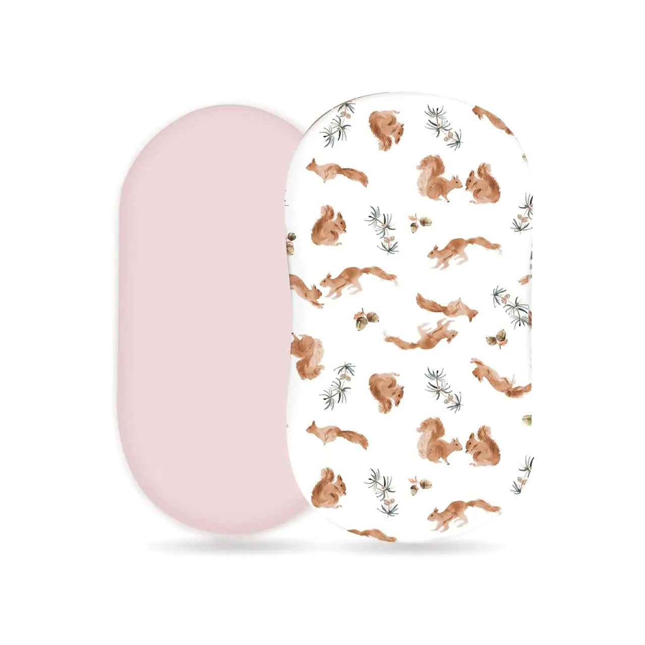 Sábana ajustable elástica estampada para cuna y cambiador de bebé