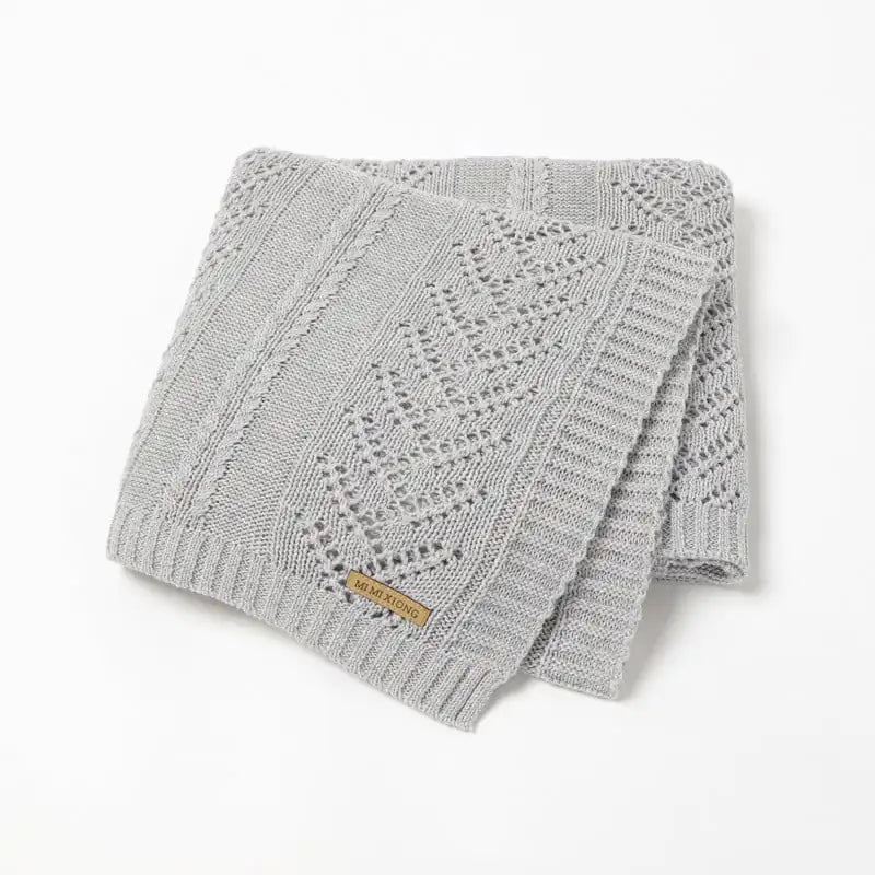 Preciosa manta infantil de algodón hueco