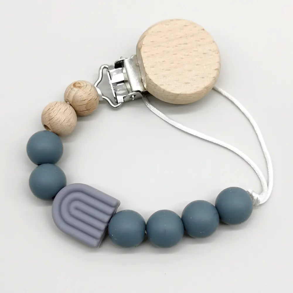 Sujetachupetes Rainbow baby